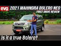 Mahindra Bolero Neo First Drive Review | Can this compact SUV build on Bolero legacy | evo India