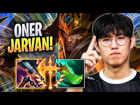 ONER LITERALLY GOD MODE WITH JARVAN! - T1 Oner Plays Jarvan JUNGLE vs Lillia! | Season 2023