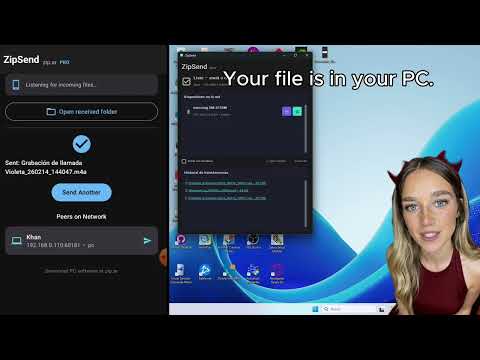 ZipSend - Local File Transfer