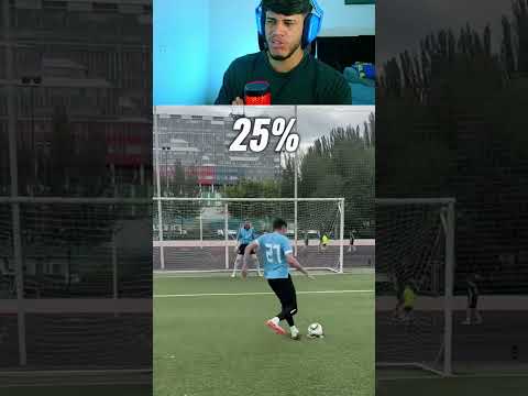 o quanto de força precisa pra fazer gol de penalti