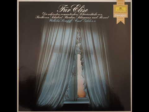 Beethoven,Schubert,Brahms,Schumann,Mozart,Kempff,Emil Gilels,Jörg Demus,Homero Francesch "Für Elise"