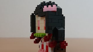ナノブロックを作ろう その８(NBCC-089 竈門禰豆子編)
