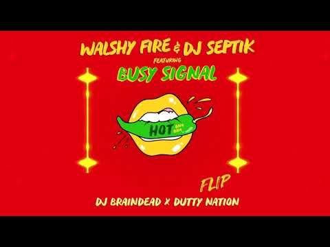 Walshy Fire & Dj Septik Ft. Busy Signal - Hot (Bam Bam) (Dj BrainDeaD x Dutty Nation Flip)