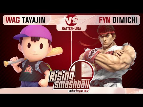 Rising Smashball #2 - WAG | Tayajin (Ness) vs. FYN | Dimichi (Ryu)