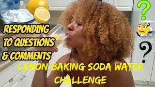 Baking Soda Lemon Cleanse Follow-Up Video: 