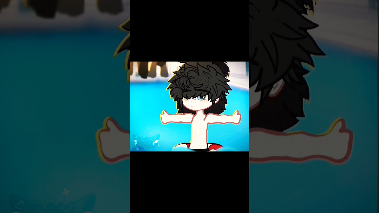 ~ Steve la piscină ~ (SO CRINGE ❗) #alightmotion #capcut #ibispaint #gachanebula #original #cringe