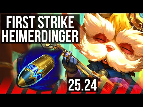 HEIMERDINGER vs ILLAOI (TOP) | First Strike | NA Master | 25.24