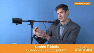 Linden Tibbets on co's that integrate w/IFTTT: See news frm ESPN w/EVE for Tesla & hit goal w/FitBit