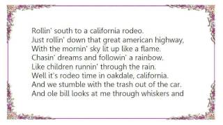 Chris LeDoux - Running Through the Rain Lyrics