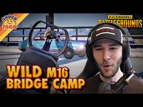 A Wild M16 Bridge Camp and Novo Ending ft. Boom - chocoTaco PUBG Duos Gameplay
