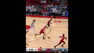 Kyle Anderson amazing block flying Jalen Green in Houston Rockets Memphis Grizzles NBA Highlights