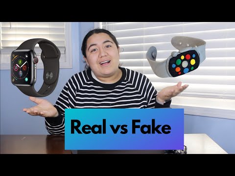 How to spot a REAL vs FAKE Apple Watch!