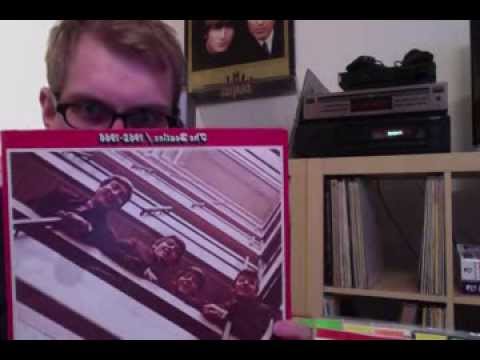 The Beatles 1962-1966 Red Album, Blue Label!  Whaaa?