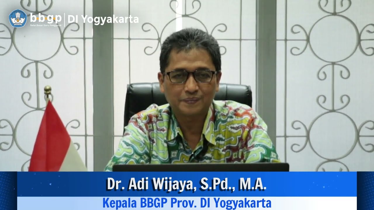 Dukungan Kepala Balai Besar Guru Penggerak (BBGP) DIY