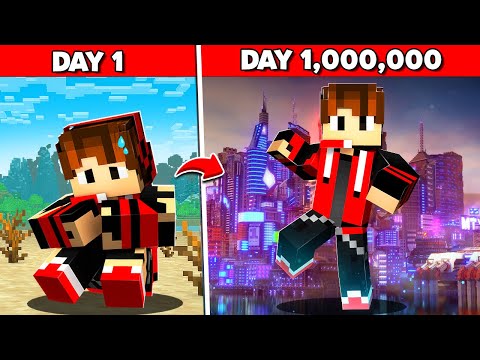 I Survived 1,000,000 Days In Minecraft