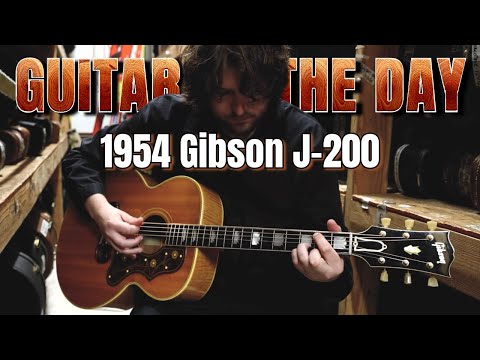 1954 Gibson J-200 Blonde | Guitar of the Day - RARE GUITAR!