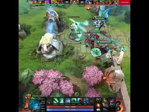 When Topson plays his signature hero Morphling midlane with New Meta Khanda build