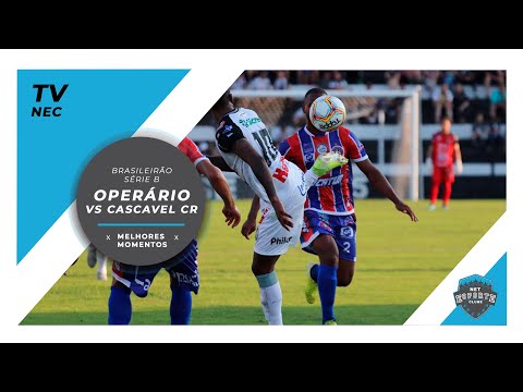 TV NEC: Melhores Momentos de Operário 1 x 0 Cascavel CR - Campeonato Paranaense