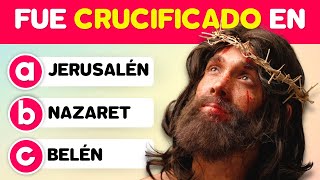 Miniatura del video: 25 PREGUNTAS DE LA BIBLIA SOBRE LA CRUCIFIXIÓN DE JESÚS