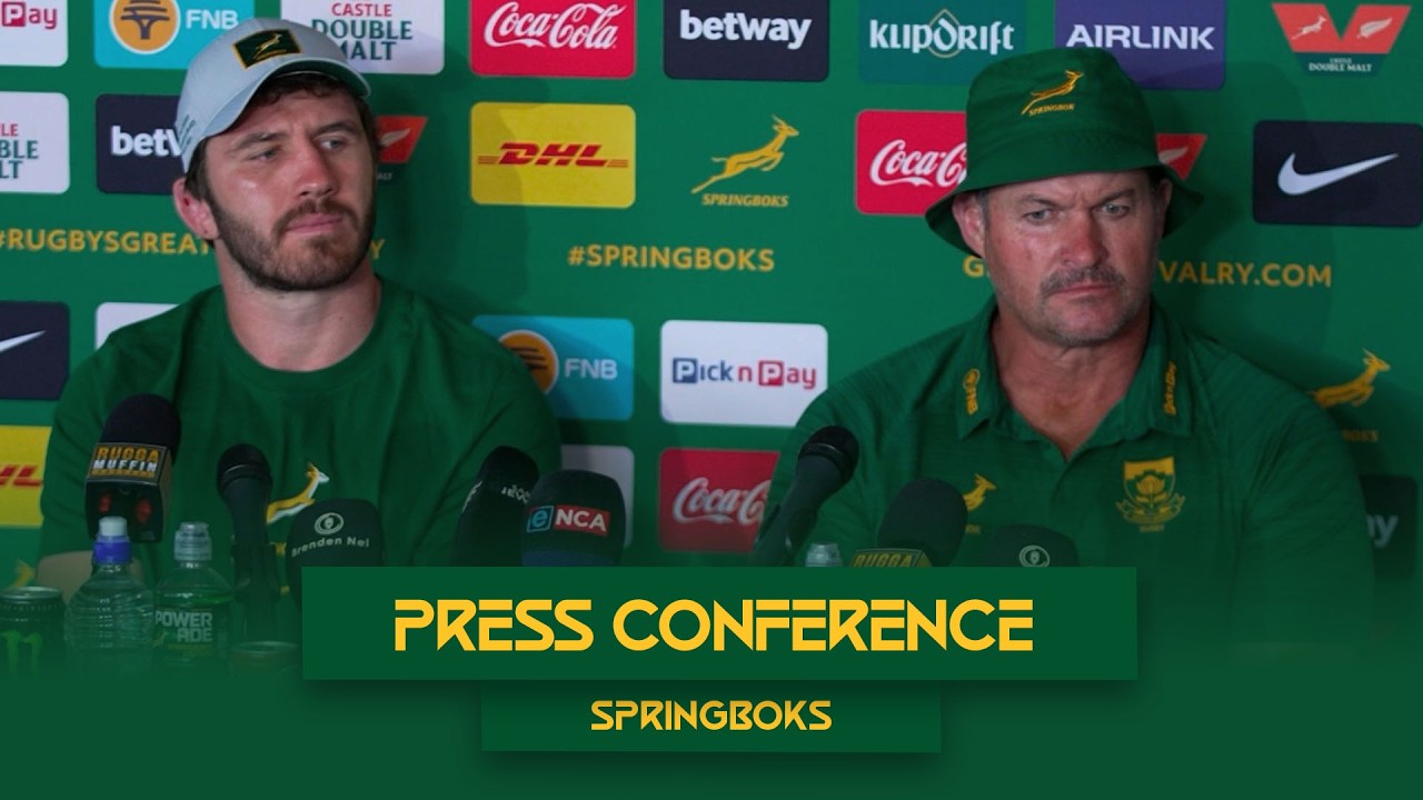 Daan Human and Ruan Nortje | Springbok Press Conference | 1 September 2026