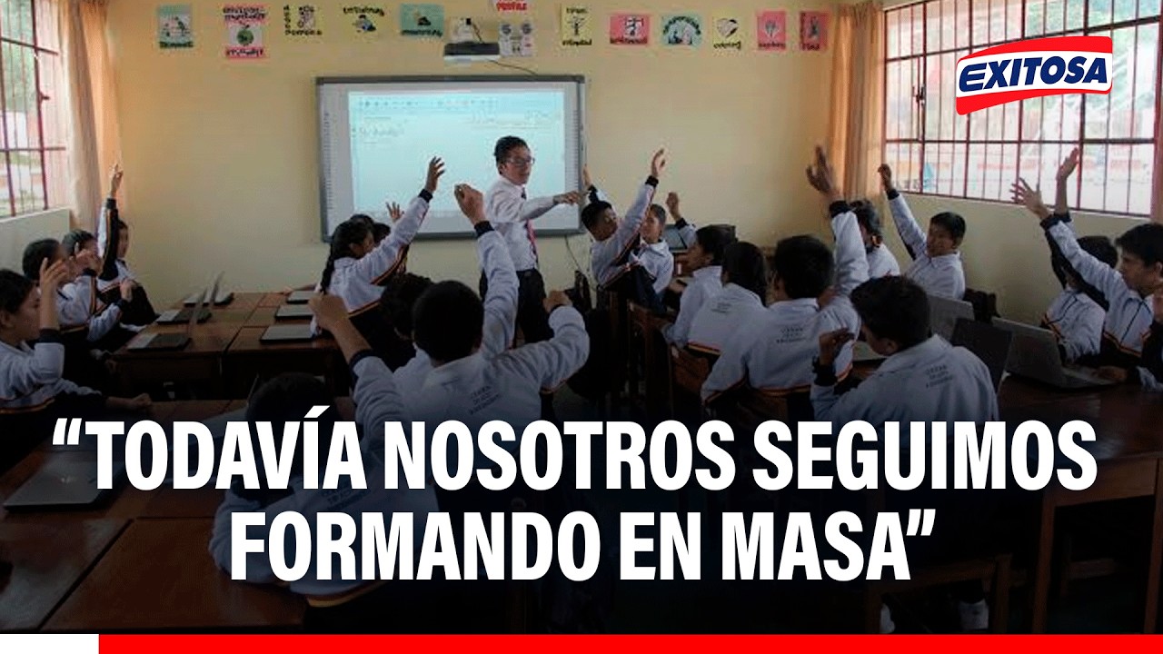 🔴🔵 Enseñanza se imparte igual para todos, señala especialista: “Todavía seguimos formando en masa”