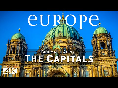 【4K】16 Capitals of EUROPE from Above | Cinematic Wolf Aerial™ Drone Film