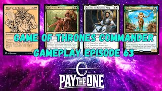Game of Thrones Commander! Thrakkus vs High Perfect Morcant vs Kenrith vs Sab-Sunen