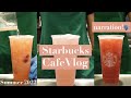 NARRATION The Strawberry Açaí Lemonade Refresher Is Poppin Cafe Vlog Target Starbucks ASMR