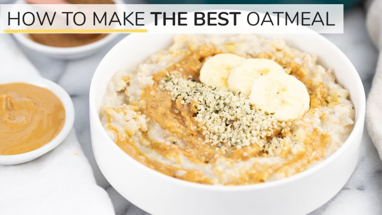 Creamy Banana Egg White Oatmeal
