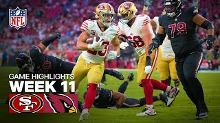 11월17일 샌프란시스코포티나이너스 애리조나카디널스 NFL 하이라이트