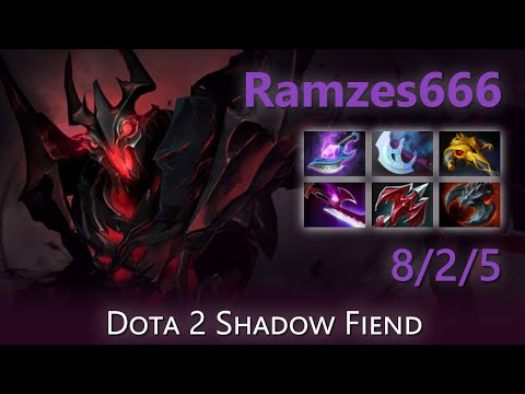 "Ramzes666" 8/2/5 | Dota 2 Shadow Fiend highlights
