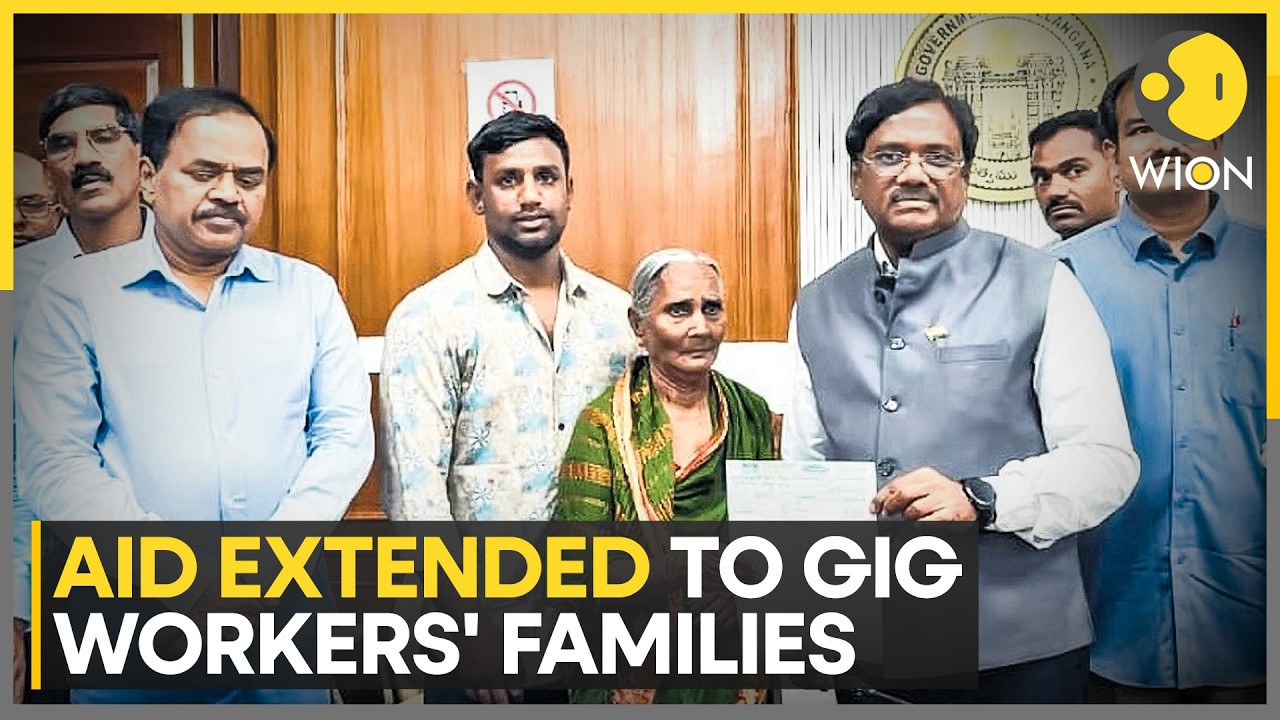 Telangana Rolls Out Landmark ₹5 Lakh Compensation Scheme for Deceased Gig Workers | WION