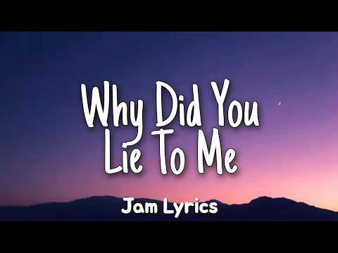 Why Did You Lie To Me - Brian Louis ✓Lyrics✓
