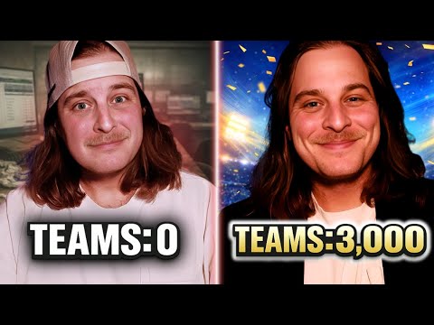 THE ROAD TO 3,000 TEAMS STARTS WITH A SINGLE DRAFT