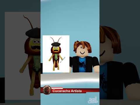 CUCARACHA PINTANDO EN BROOKHAVEN #SHORTS #ROBLOX