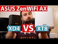 ASUS ZenWiFi AX XT8 vs ASUS ZenWiFi AX Mini XD4