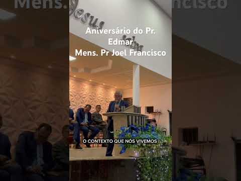 Comemoração do aniversário do Pr. Edmar em Dores de Guanhães- Mens. Pr Joel Francisco #lenyalves