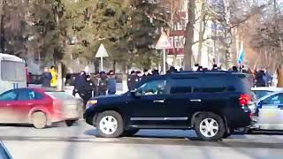 Задержания в Уфе. Митинг Навального 28 января 2018