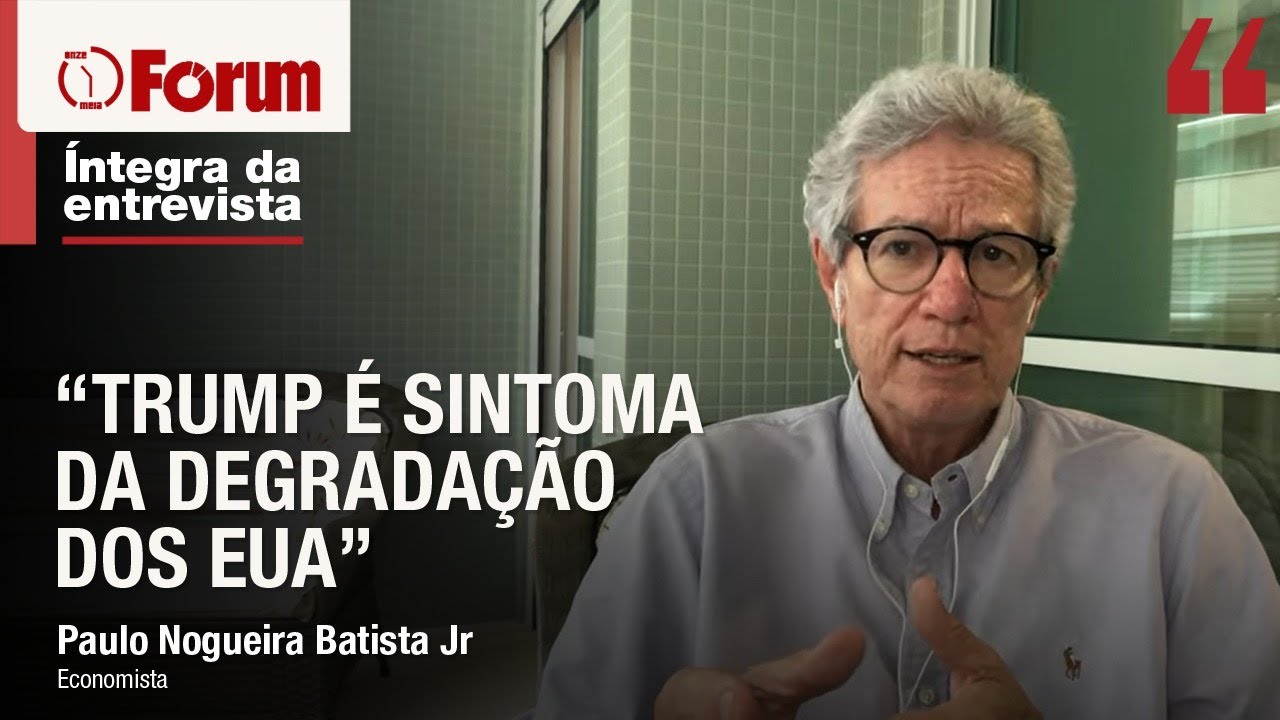 Paulo Nogueira Batista Jr sobre Trump e tarifaço: “Nunca vi um governo dos EUA de nível tão baixo"