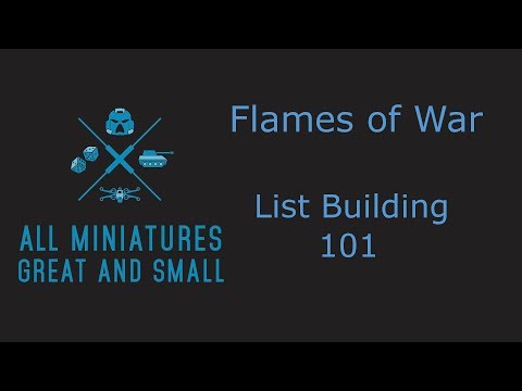 Flames of War List building 101