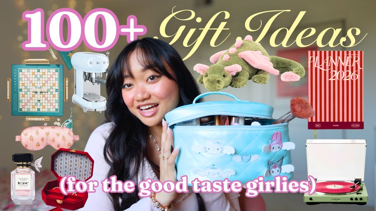 100+ christmas gift ideas you’ll actually love ✩𐙚✩ cozy, girly, aesthetic wishlist