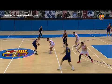 LEB ORO 17/18 | Aleix Font (Barcelona), partido ante Manresa