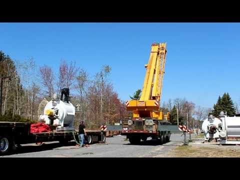 Loading Out Nash Vacuum Pump.