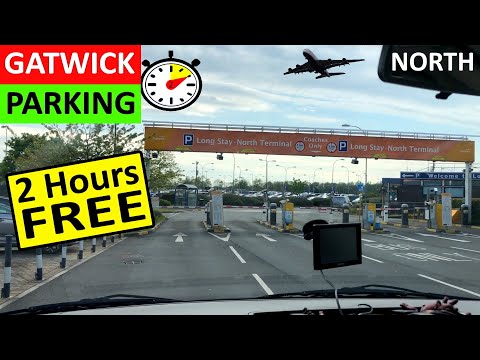 Gatwick Airport Parking North Terminal 2 HOURS FREE avoid Gatwick Airport Drop off Charge Video