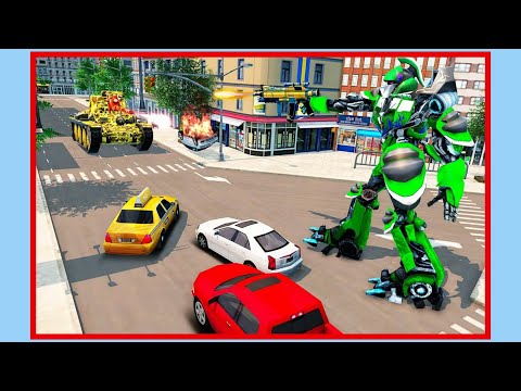 Bumblebee Multiple Transformation Jet Robot Car Game 2020-Android Gameplay/DroidGameplays-YB GAMES