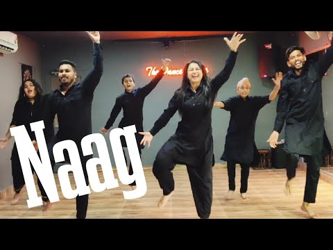Naag | Jazzy b | The Naag jam | Bhangra | Easy Bhangra Choreography #The Dance Mafia #bhangra #naag