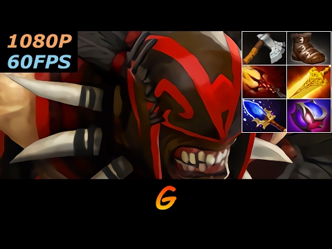 Dota 2 G Bloodseeker Pro Top MMR 37/5/9 Ranked Full Gameplay