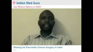 Mr. Philemon, Kenya patient video testimonial India