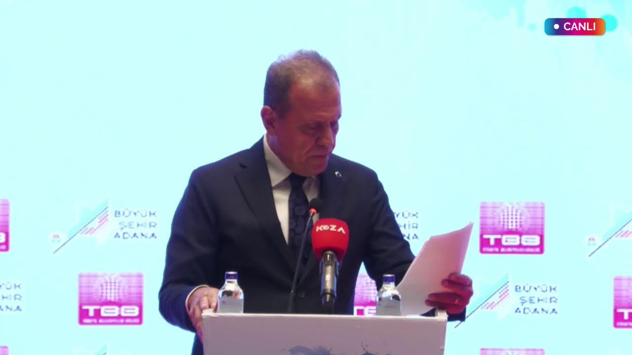 TBB “Başka Bir Su Yönetimi Mümkün” Panel ve Semineri | #Adana #Canlı