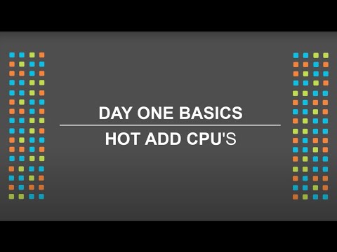 How to Hot add CPU to an AHV Virtual Machine (VM) | Mission Control | Nutanix University